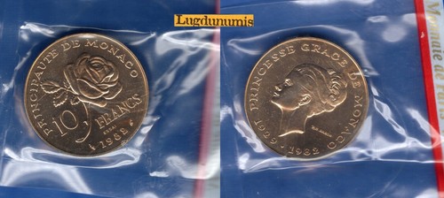 Essai monaco francs 1982 - monaco,