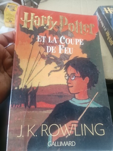 Livre harry potter coupe - potter, la