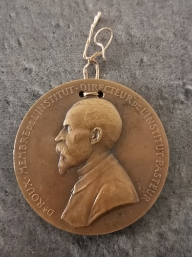 Medaille bronze docteur - bronze, emile