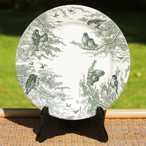 Assiette plate ancienne - , en