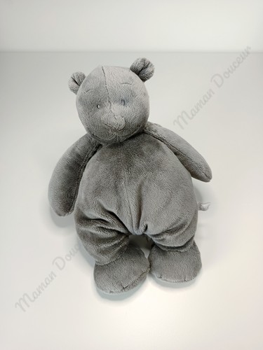 Peluche doudou nouky - peluche/doudou, gris