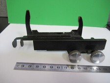 Pour Pièces Antique Bausch Lomb XY Étape Clip Microscope Pièce Comme sur Photo