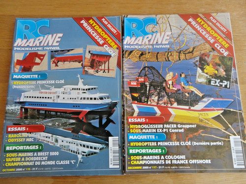 Lot revue rcmarine - lot, "