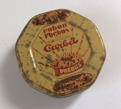 Boîte ancienne vide ruban - boîte,