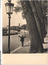AMHP9-0728-75 - PARIS - dans le calme de l'île saint-louis