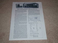 Teac Review, 1972, 1 Page