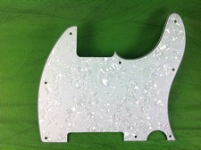 4Ply Guitar Pickguard For Fender Telecaster Tele Esquire –White Pearl