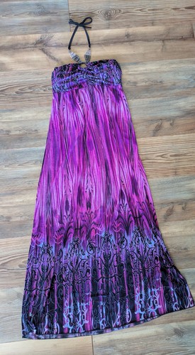 Purple black paisley - black,