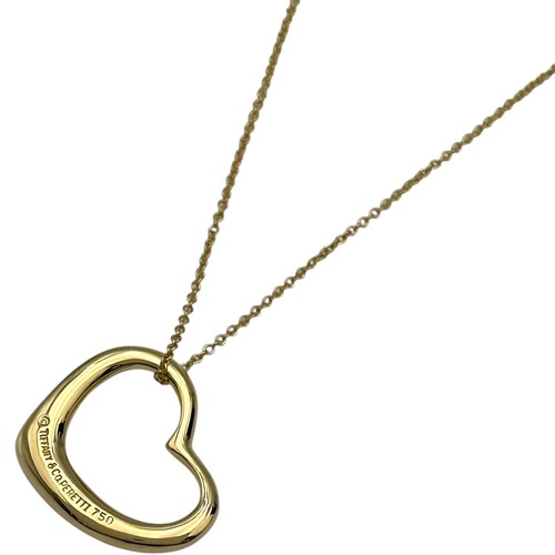 Collier cœur ouvert tiffany - collier,