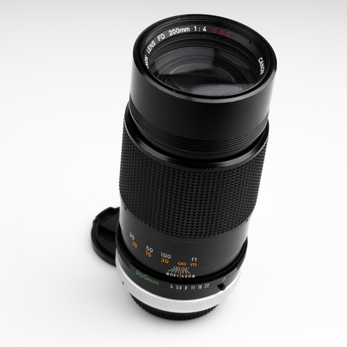 Tested canon lens fd 200mm - canon,