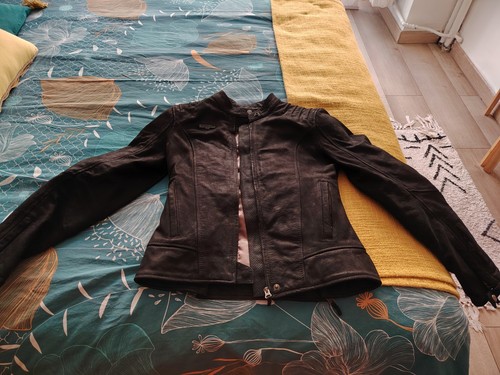 Blouson moto femme - de,