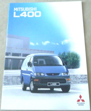 1999 MITSUBISHI L400 Catalogue Brochure Prospekt Folder Prospectus Pub Deutsch