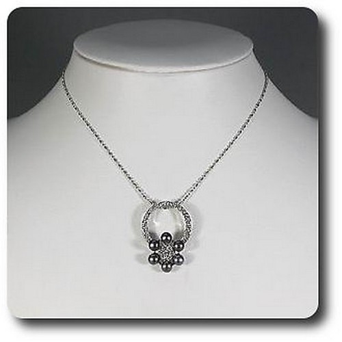 Pendentif perle 6x5 - perle, 6x5,5