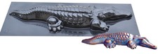 Moule à béton crocodile