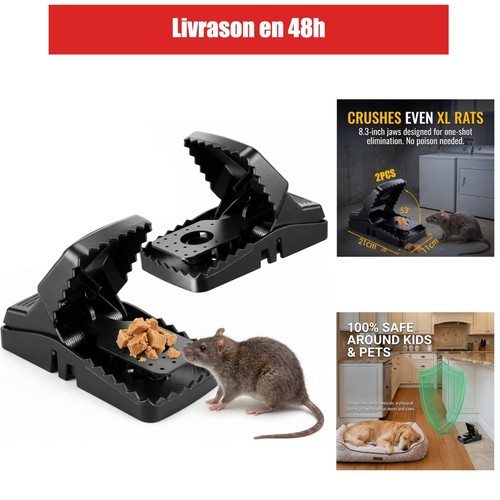 Pièges rats xxl - pièges,