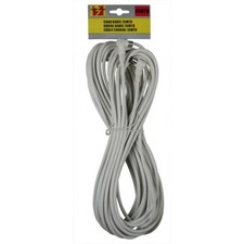 15M Câble d'Antenne TV Coaxial Connecteur Double Coudé 90° Mâle Femelle 6,65