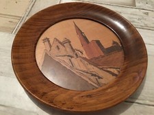 tres belle marqueterie signé