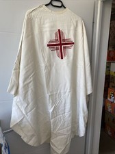 Ancien Chasuble Aube Religieux