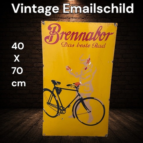 Vintage bernabor vélo plaque - vintage,