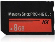 Carte mémoire MS Pro Duo pour