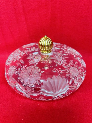 Bonbonnière cristal décor - bonbonnière, en