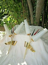 PAIRE D'APPLIQUES  LUNEL -