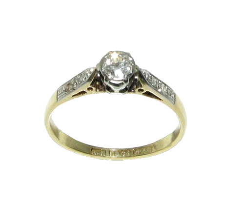 Bague jaune carats et - bague,