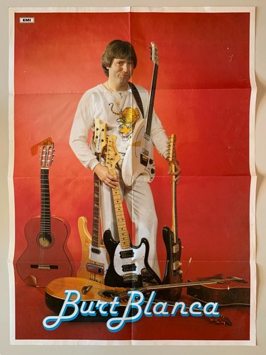 Affiche vintage emi - vintage, burt