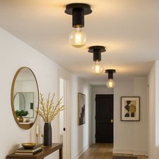 Lampe Plafonnier Lampe De Chambre 1 Flamme Ensemble De 3 Lampes De Cuisine