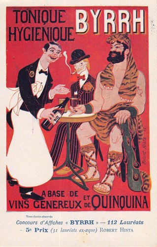 Cpa concours affiches byrrh - d'affiches,