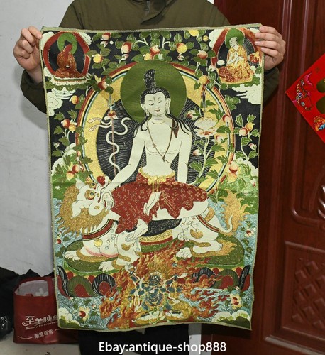 Old tibet cloth silk - 35'',