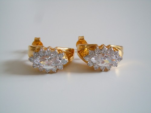 925 argent plaqué boucles - 925,