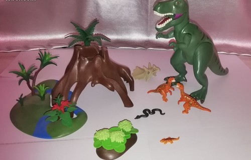 Playmobil tyrannosaure avec - tyrannosaure,
