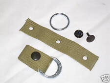 KIT Jugulaire TAP Mod 56 toile BEIGE boucles NICKEL