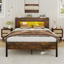 Lit Double 140x200cm Cadre de