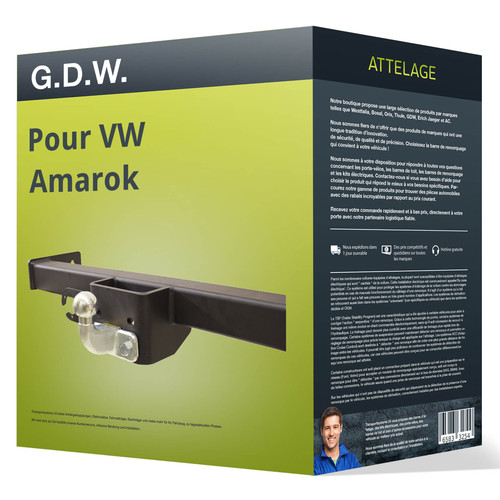 Attelage pour amarok type - attelage,