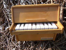 Superbe Piano d’Enfant Pianocolor Brevet J Raas jouet bois 1950 Très Bon Etat !