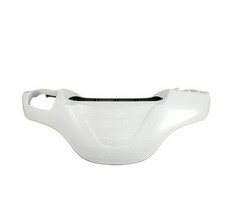 Couvre guidon blanc brillant
