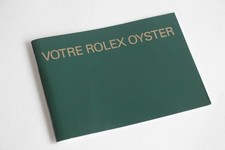 Rolex livret votre - rolex,