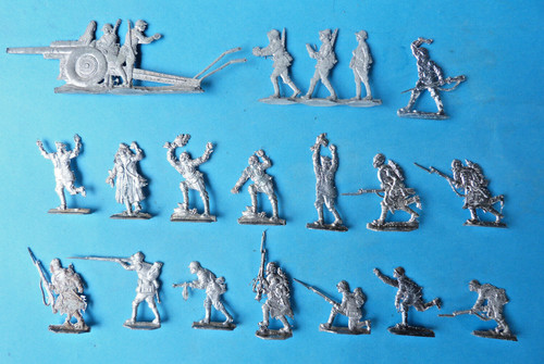 Plats étain zinnfiguren - -,