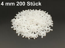 Croisillon 200 Pièces 4 MM Fugenabstandshalter Croix de Carrelage Écarteur