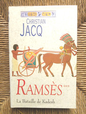 Livre roman Ramsès, tome 3 : La bataille de Kadesh de Christian Jacq