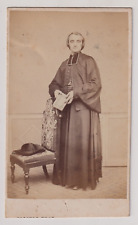 CDV Phot. béarnaise à Pau - Homme d'Eglise - Vintage albumen print c.1868