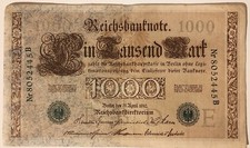 Billet Allemagne 1000 Mark