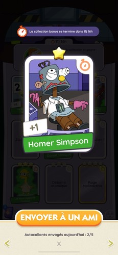 Homer simpson carte monopoly - simpson,