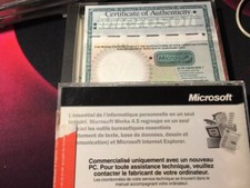 dvd microsoft works 4.5 avec