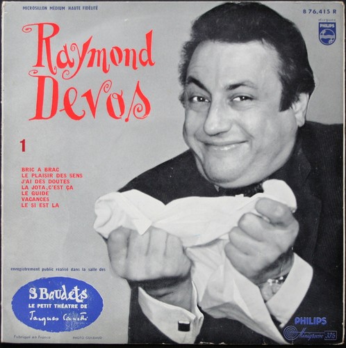 Raymond devos son - devos, 1er