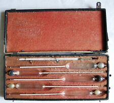 RARE ET ANCIENNE BOITE DE SIX ALCOOMETRES