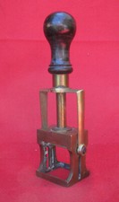 TAMPON ANCIEN BRONZE B.SENTUC