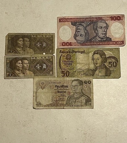 Lot billets monde chine - 5,